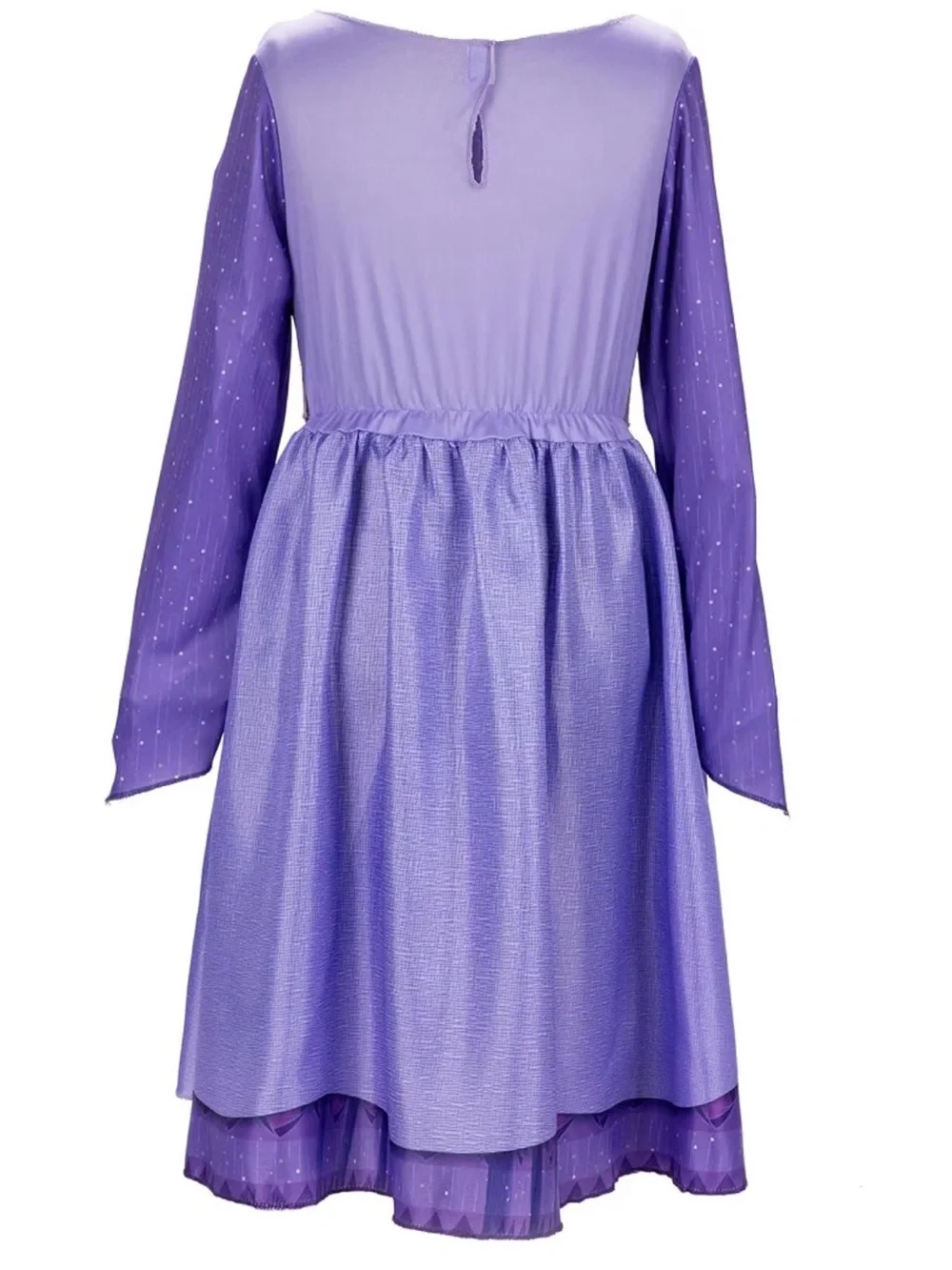 Disney Wish Asha’s Adventure Dress Purple Costume with Pink Belt